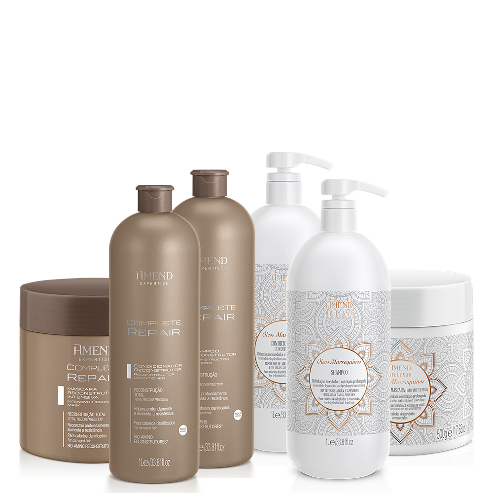 Imagem de produtos de cabelo