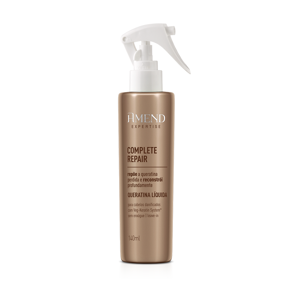 Queratina Líquida Reconstrutora Amend Expertise Complete Repair 140ml