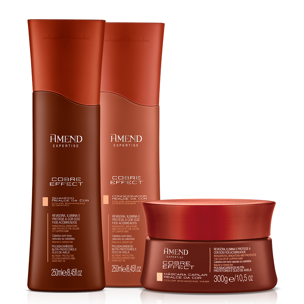 Kit Amend Expertise Cobre Effect 3 produtos