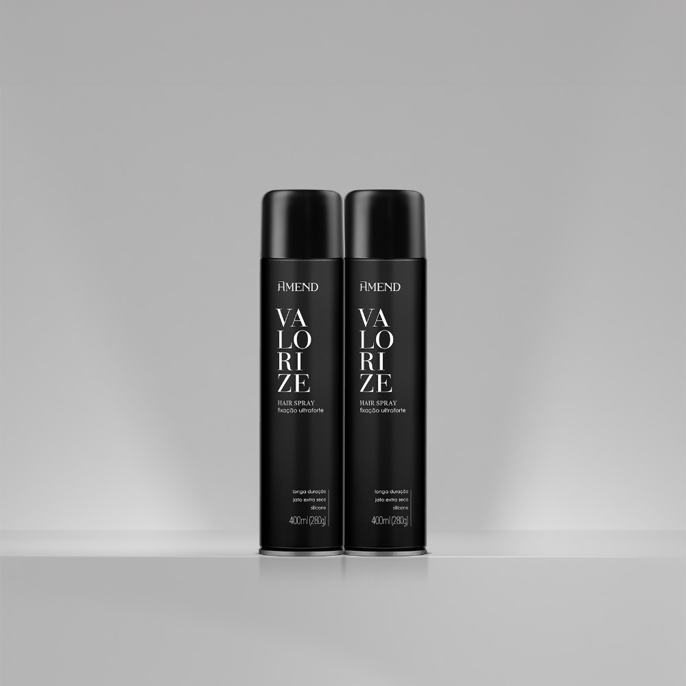 Kit Hair Spray Amend Valorize Ultraforte 400ML | 2 produtos image number 2