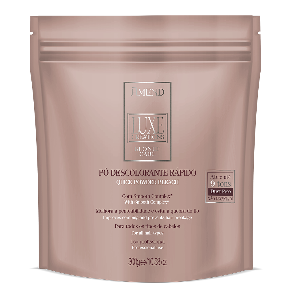 Pó Descolorante Amend Luxe Creations Blonde Care 300g