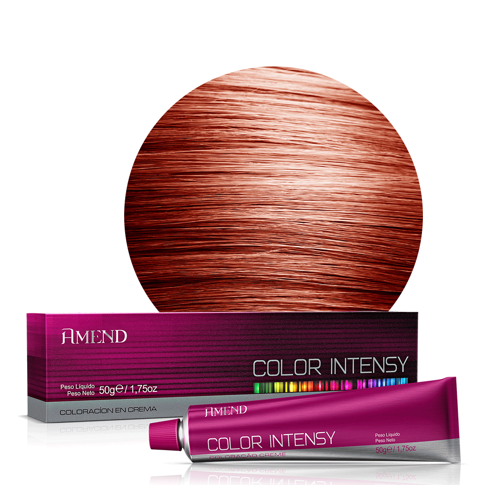 Coloração Permante Amend Color Intensy 7.46 Louro Cobre Averm. 50g image number 3