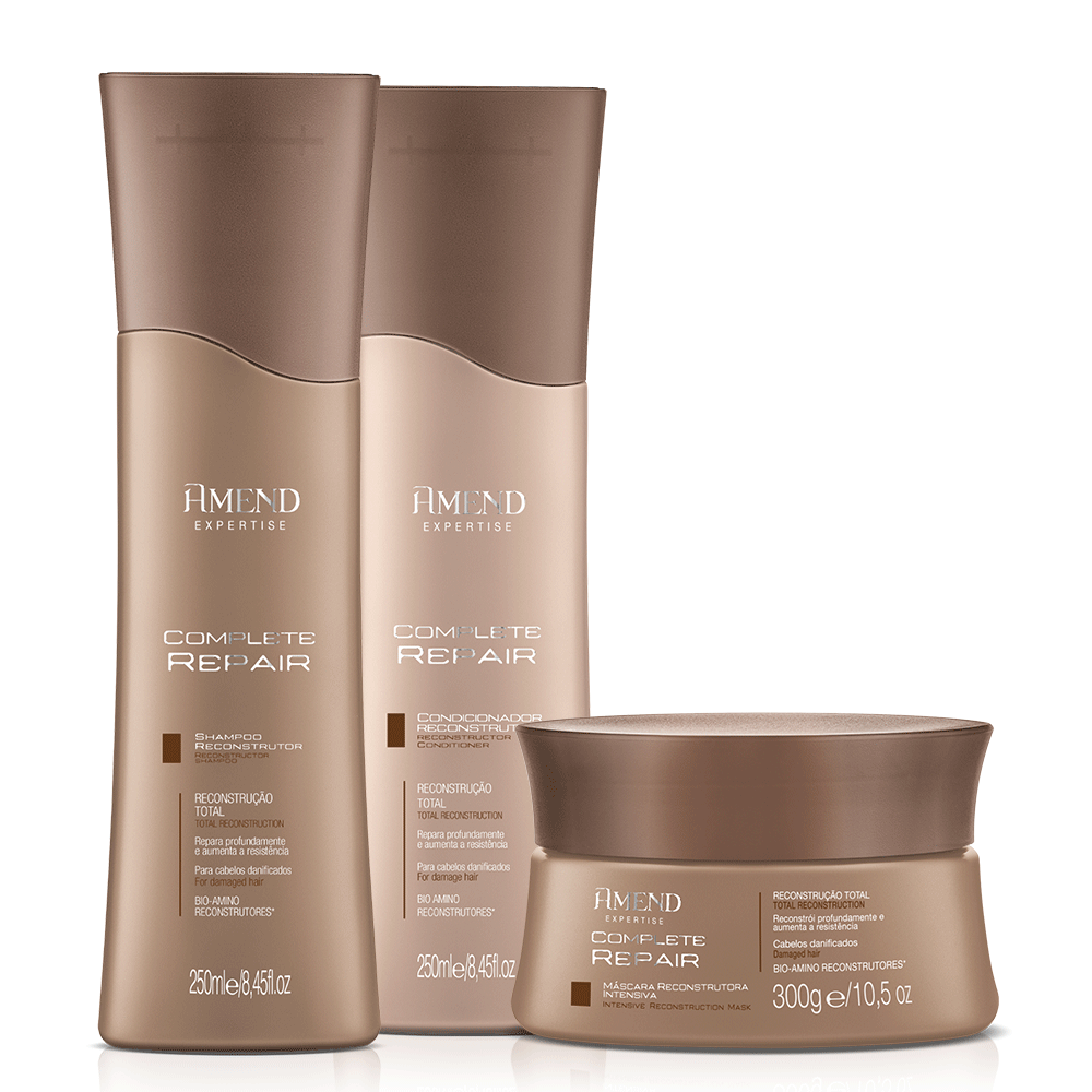 Máscara Amend Expertise Reconstrutora Complete Repair 300g Máscara Amend Expertise Reconstrutora Complete Repair 300g