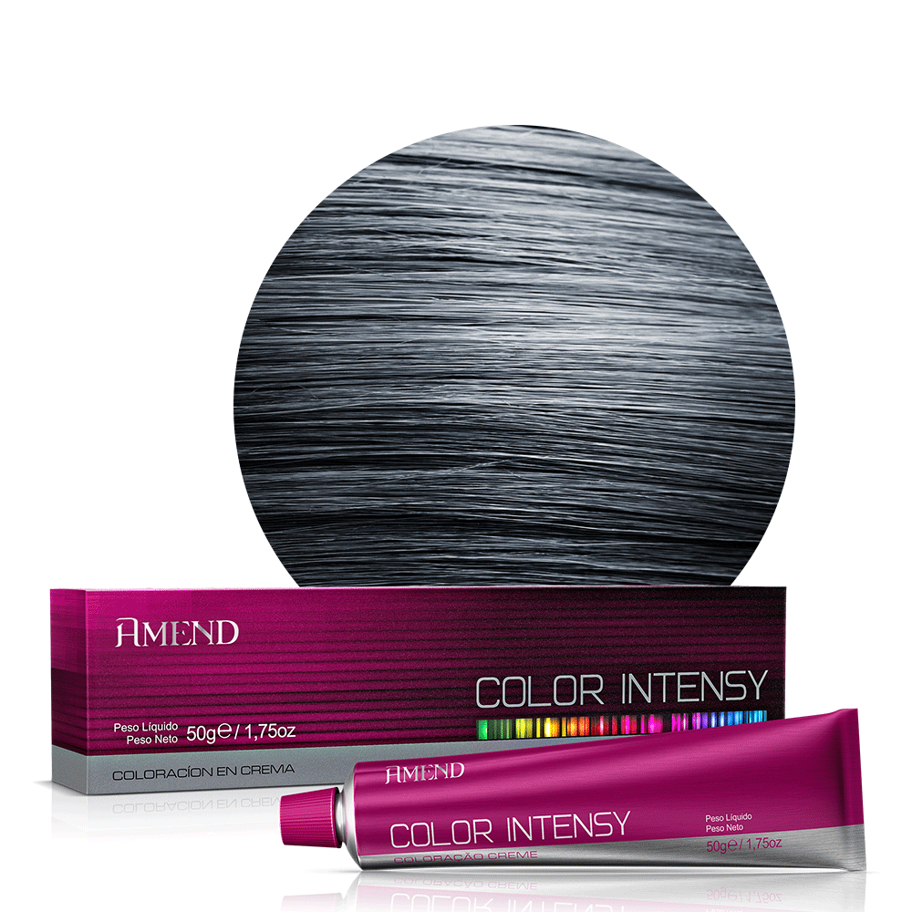 Coloração Amend Color Intensy 2.1 Preto Azulado 50g image number 3