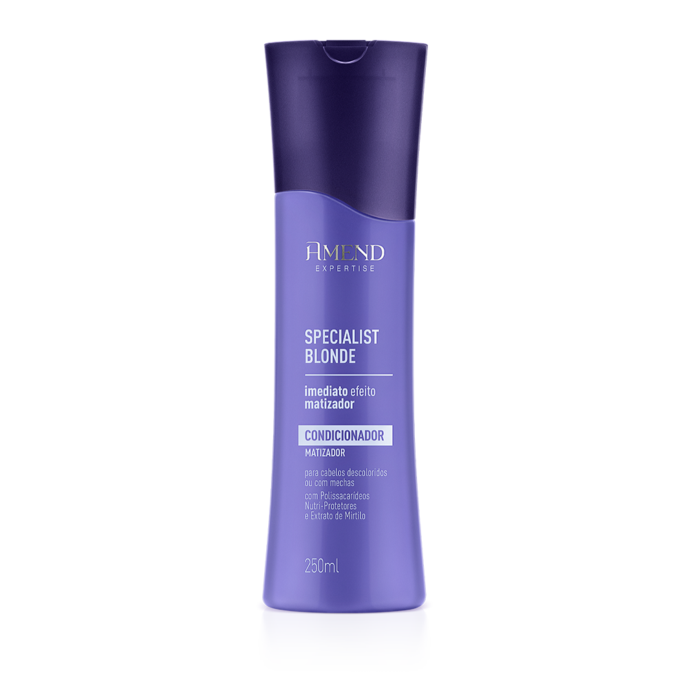 Condicionador Matizador Amend Expertise Specialist Blonde 250ml