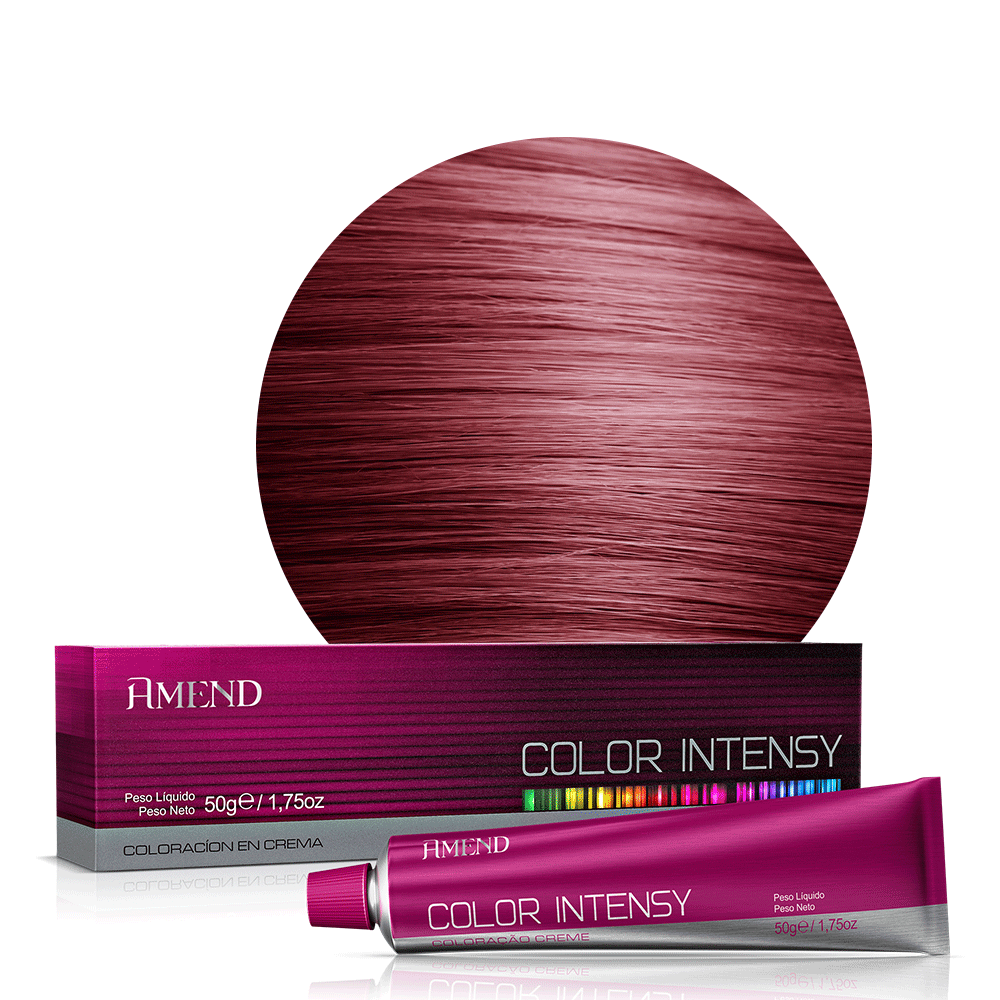 Coloração Amend Color Intensy 66.46 Louro Escuro Cobre Avermelhado Intenso (Cereja) 50g