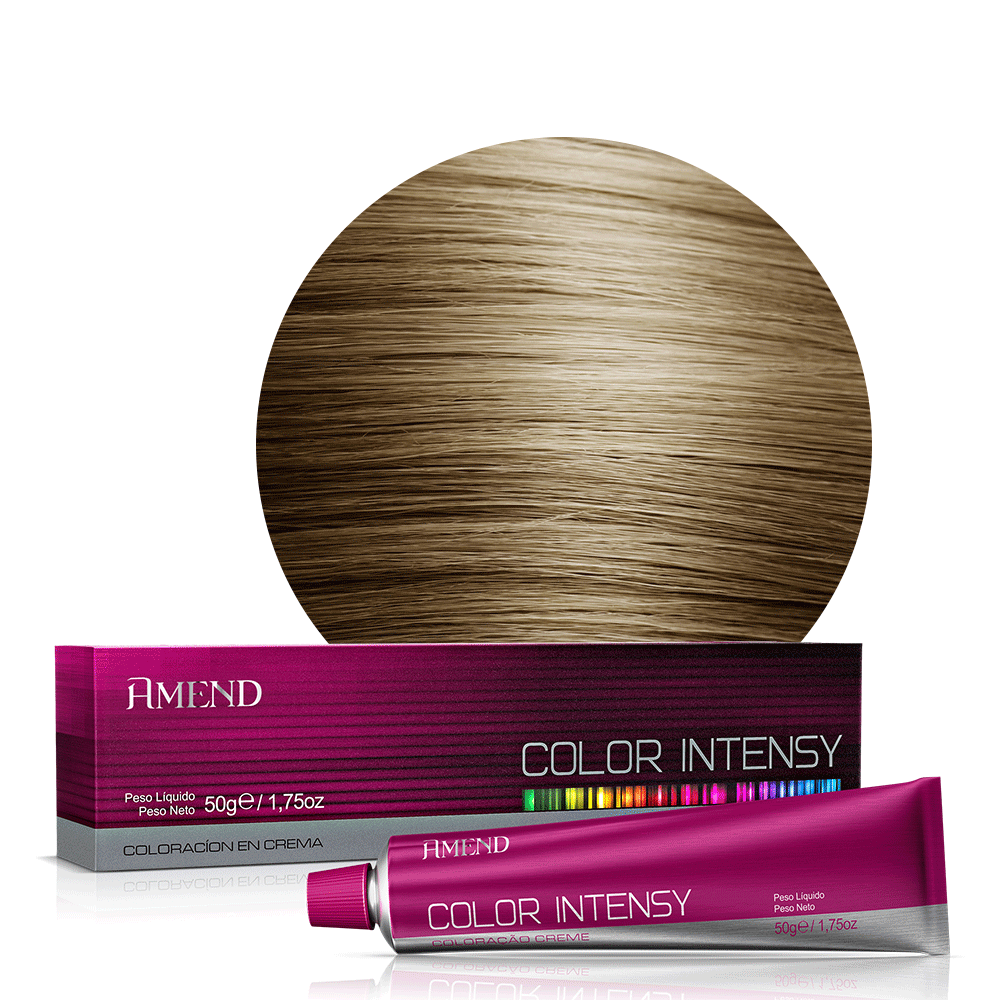 Coloração Amend Color Intensy 8.3 Louro Claro Dourado 50g