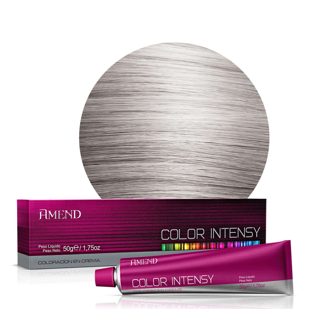 Coloração Amend Color Intensy 12.1 Louro Claro Acinzentado Especial 50g