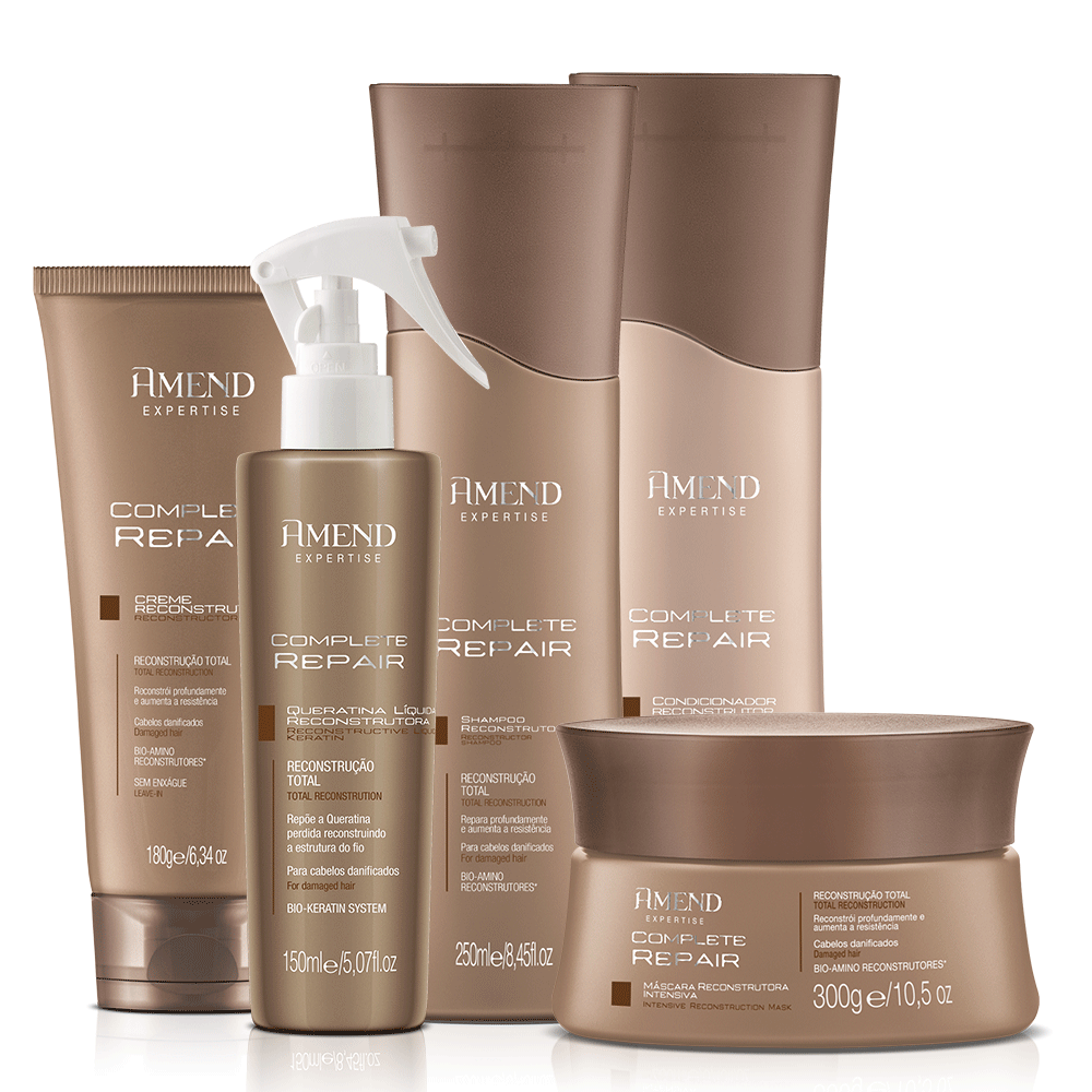Kit Amend Expertise Complete Repair 5 produtos