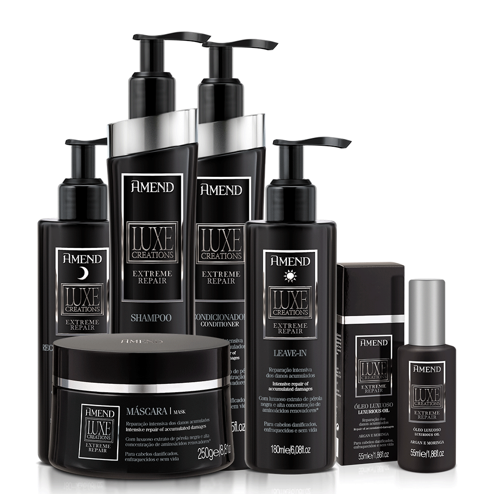 Kit Amend Luxe Creations Extreme Repair 6 produtos
