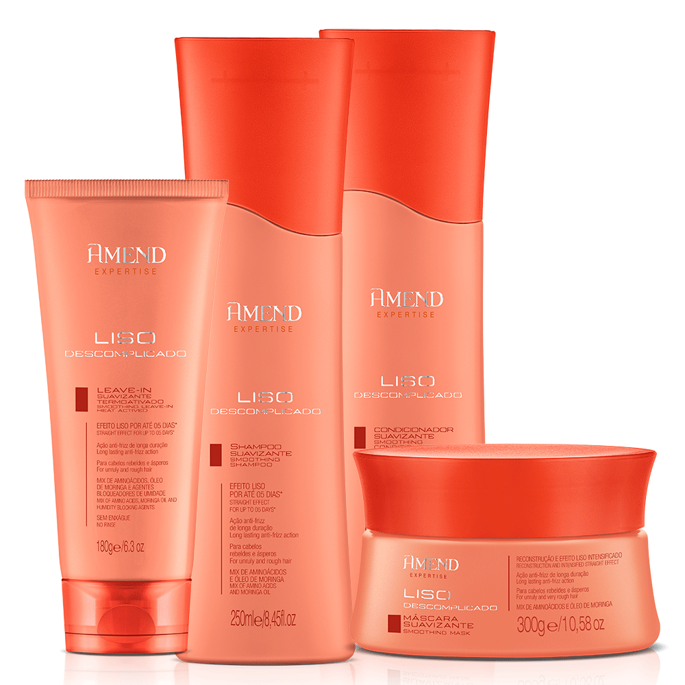 Kit Amend Liso Descomplicado 4 produtos