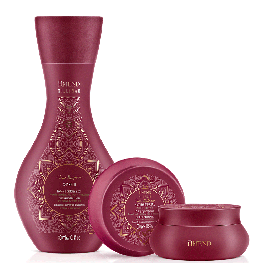 Kit Amend Millenar Óleos Egípcios | 2 produtos