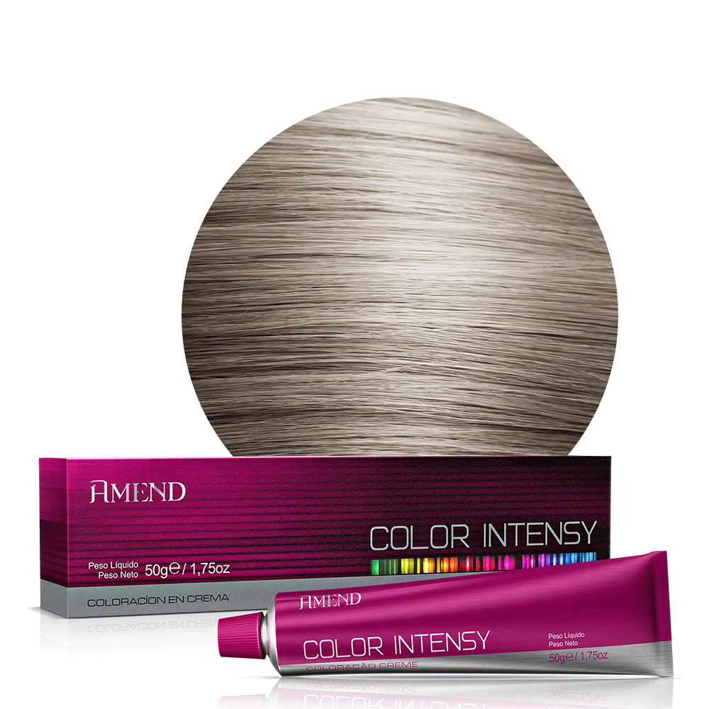 Coloração Amend Color Intensy 8.1 Louro Claro Acinzentado 50g