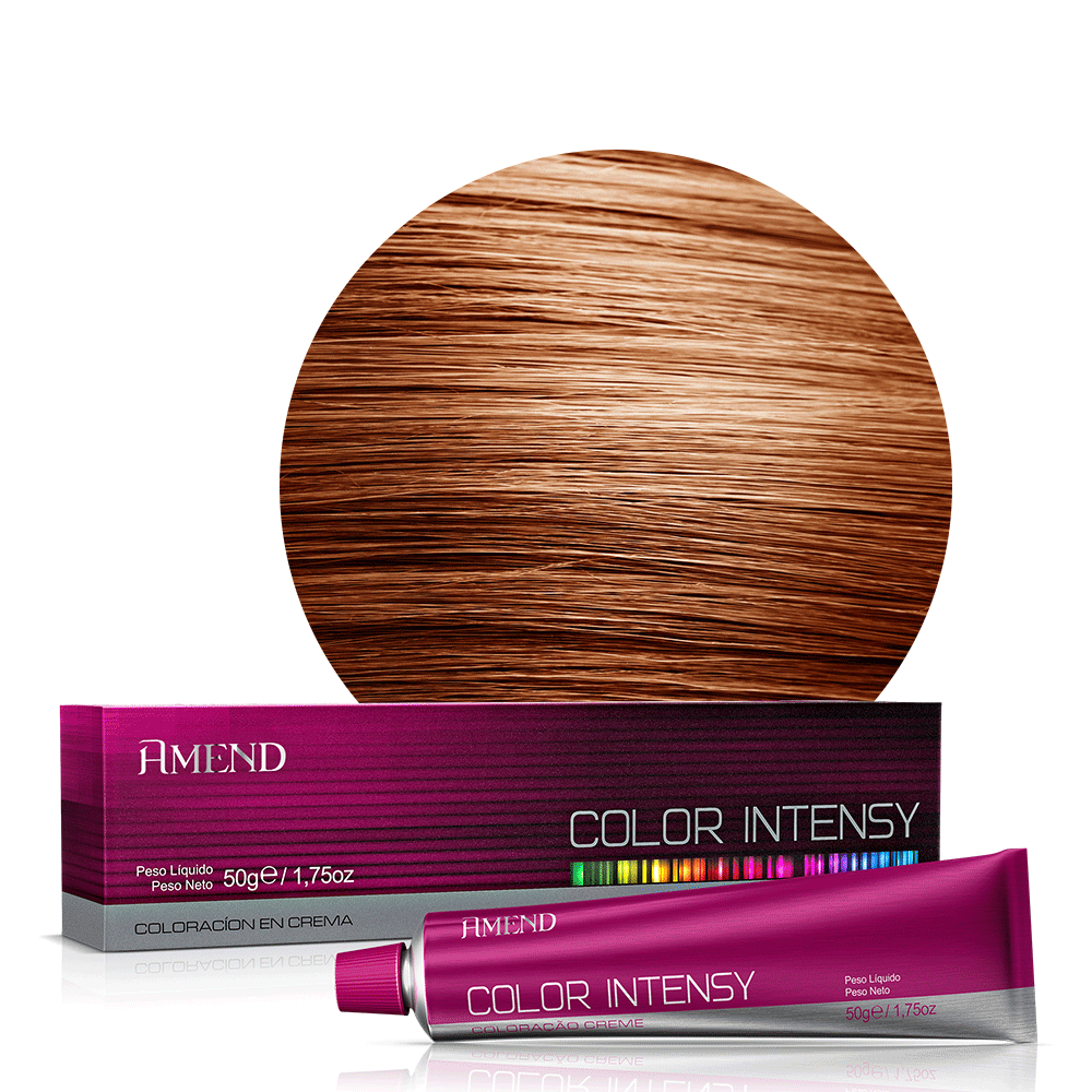 Coloração Amend Color Intensy 8.4 Louro Claro Acobreado 50g image number 3